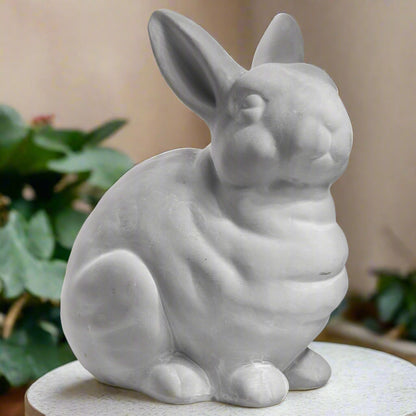 Neve Terracotta Kneeling Rabbit Figurine