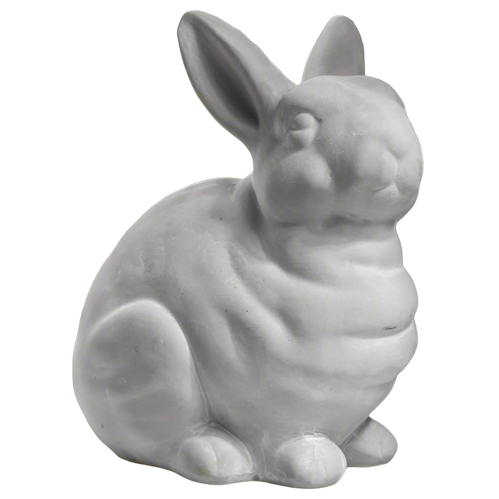 Neve Terracotta Kneeling Rabbit Figurine