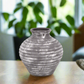 Noor Grey Terracotta Vase