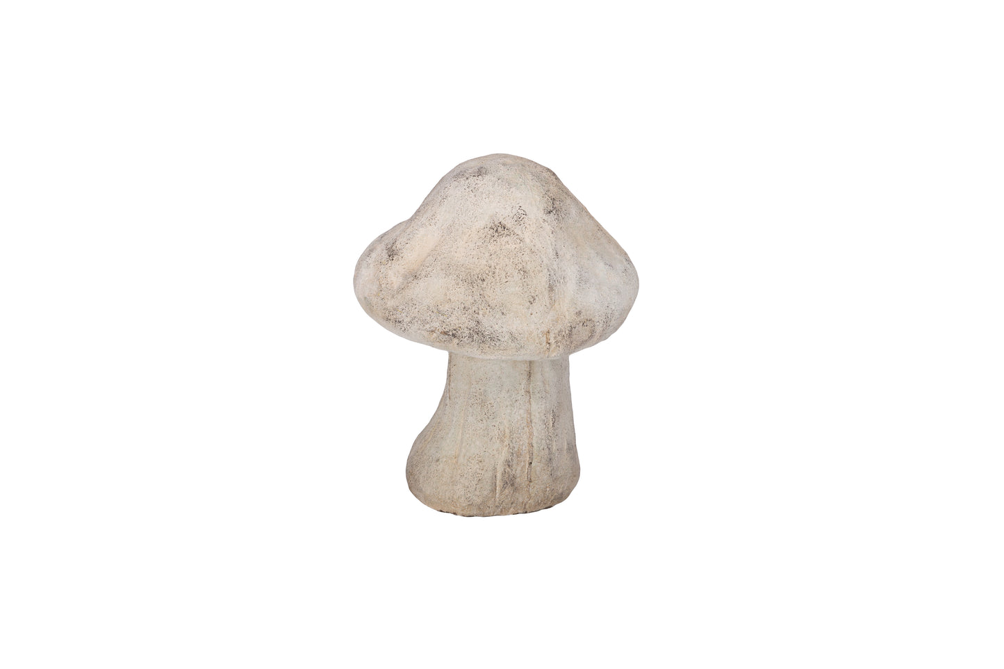 Terracotta Mushroom Figurine Grey
