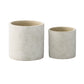 Orvian Terracotta Round Planter Set (Set of 2)