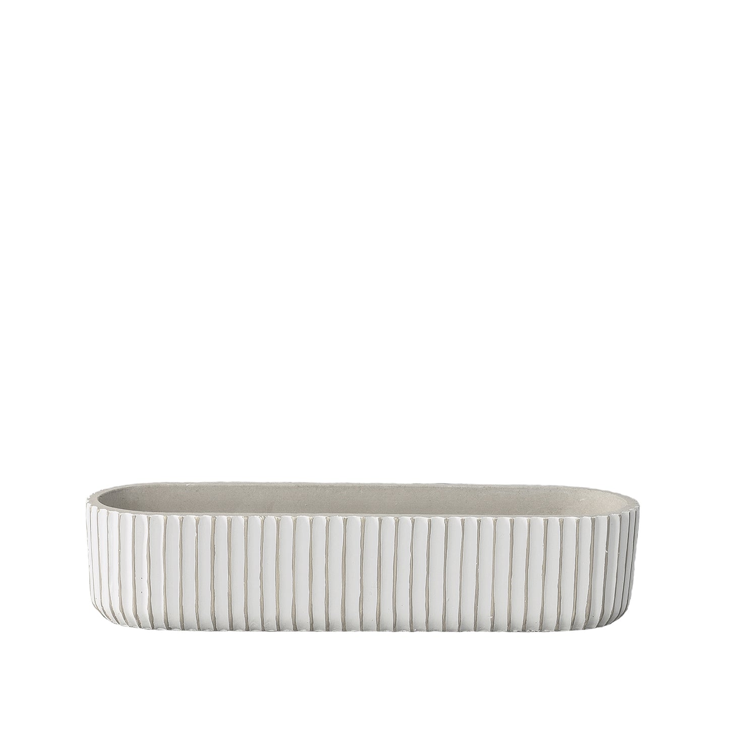 Lucia Cement Rectangular Pot