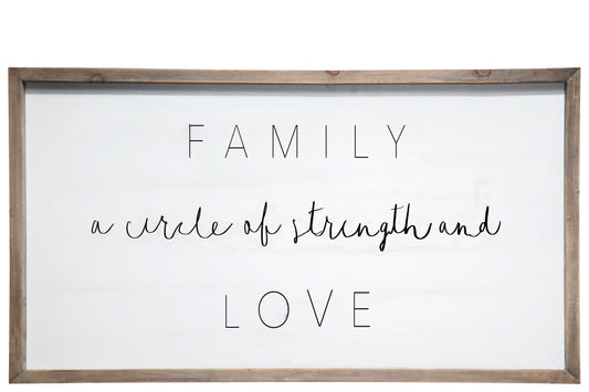 Wood Rectangle Wall Decor Painted Finish White-23.75"H