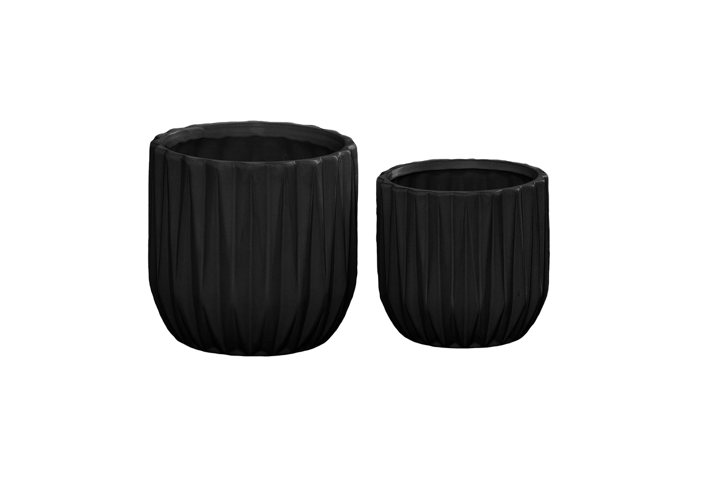 Ceramic Pot Matte Finish-6"H