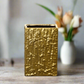 Rivora Golden Rectangular Vase
