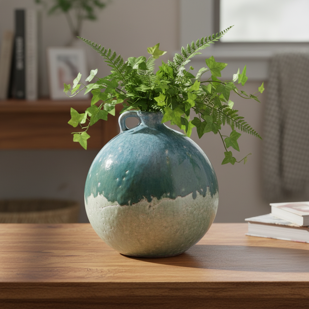 Aurora Terracotta Decorative Pot