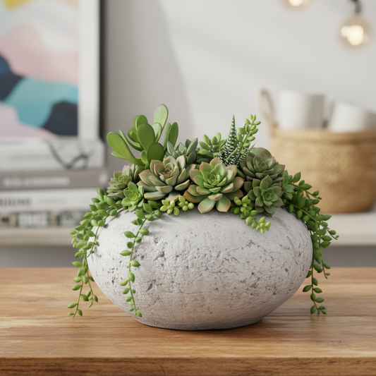 Abeth Terracotta Decorative Pot