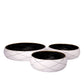 Tavira Metal Round Planter Set (Set of 3)