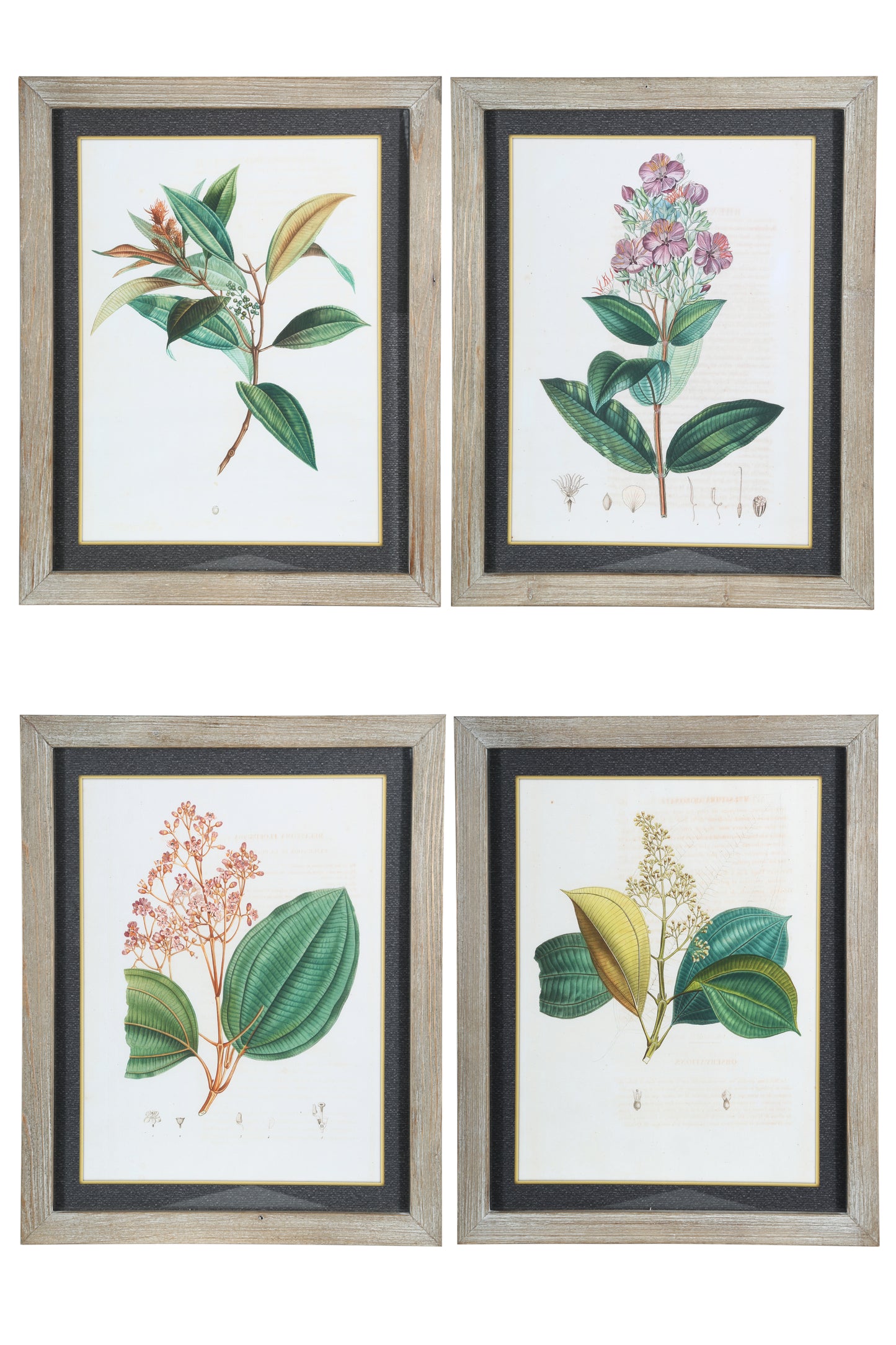 Wood Rectangle Wall Art Painted Finish Beige-19.75"H