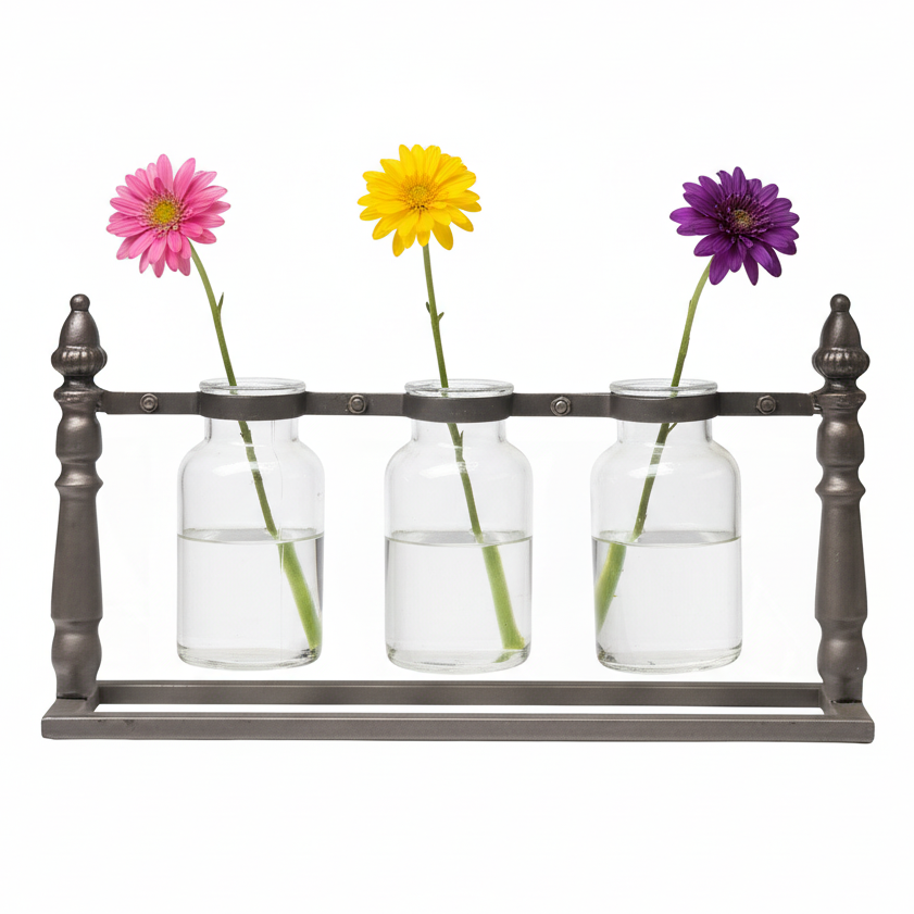 Coven Copper Hanging Bud Vase Holder