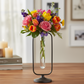 Sabrina Metal Hanging Bud Vase with Glass Test Tube