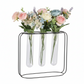 Trivana Metal Clustered Hanging Bud Vase Holder