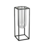 Wexler Coated Finish Square Metal Vase