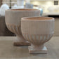 Lou Goblet-Style Pedestal Planter