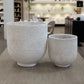 Irina Cylinder Planters with Pedestal Base (Set of 2)