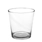 Glass Vase Eye-V shape-Urban Trends Collection-Clear-Large-Urban Trends Collection