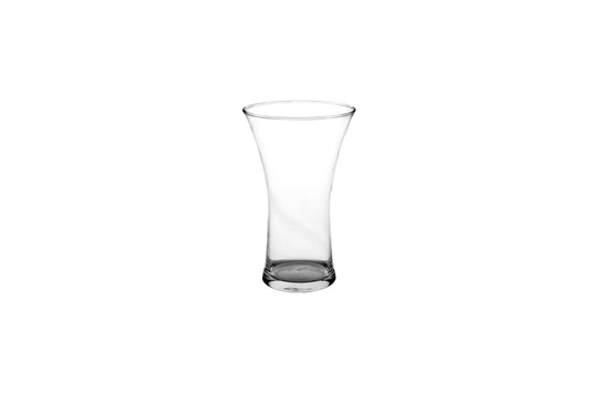 Glass Vase Trumpet Shape Clear Medium-9.75''H-Urban Trends Collection-Urban Trends Collection
