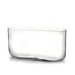 Orina Oval Clear Glass Vase