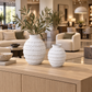 Inès Layered Textured Ceramic Vase