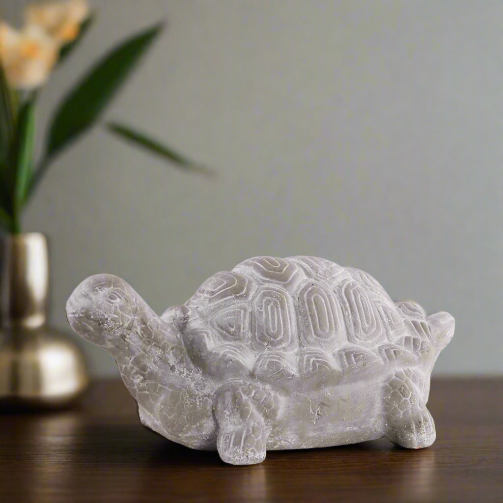 Torren Terracotta Tortoise Figurine