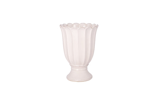 Stoneware Pot Off White