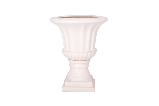 Stoneware Pot Off White
