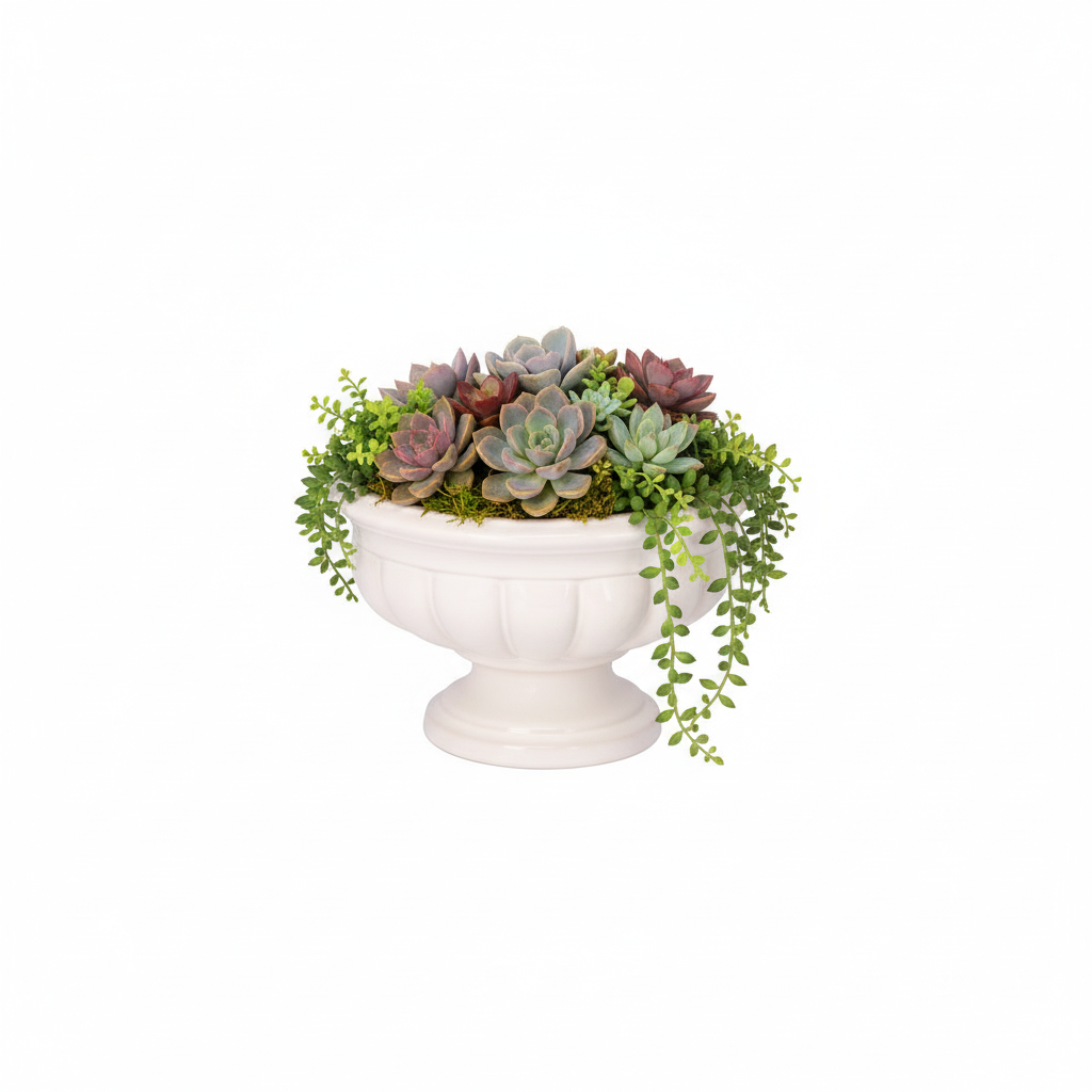 Anne Stoneware Decorative Pot