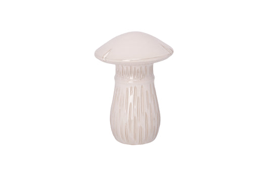 Ceramic Figurine White-10.25"H