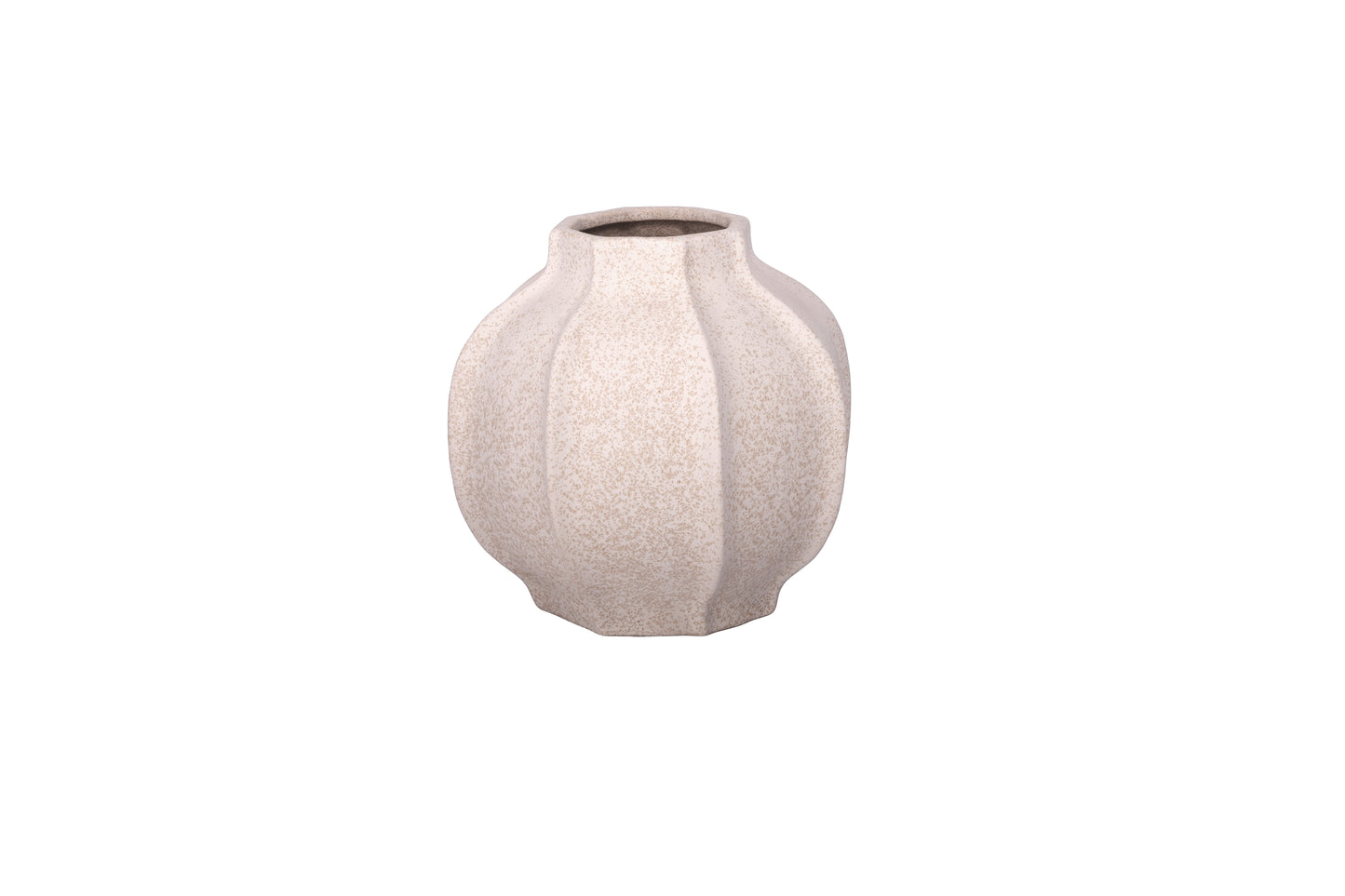 Stoneware Vase White