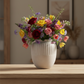 Aitana Fluted Ovoid Terracotta Vase