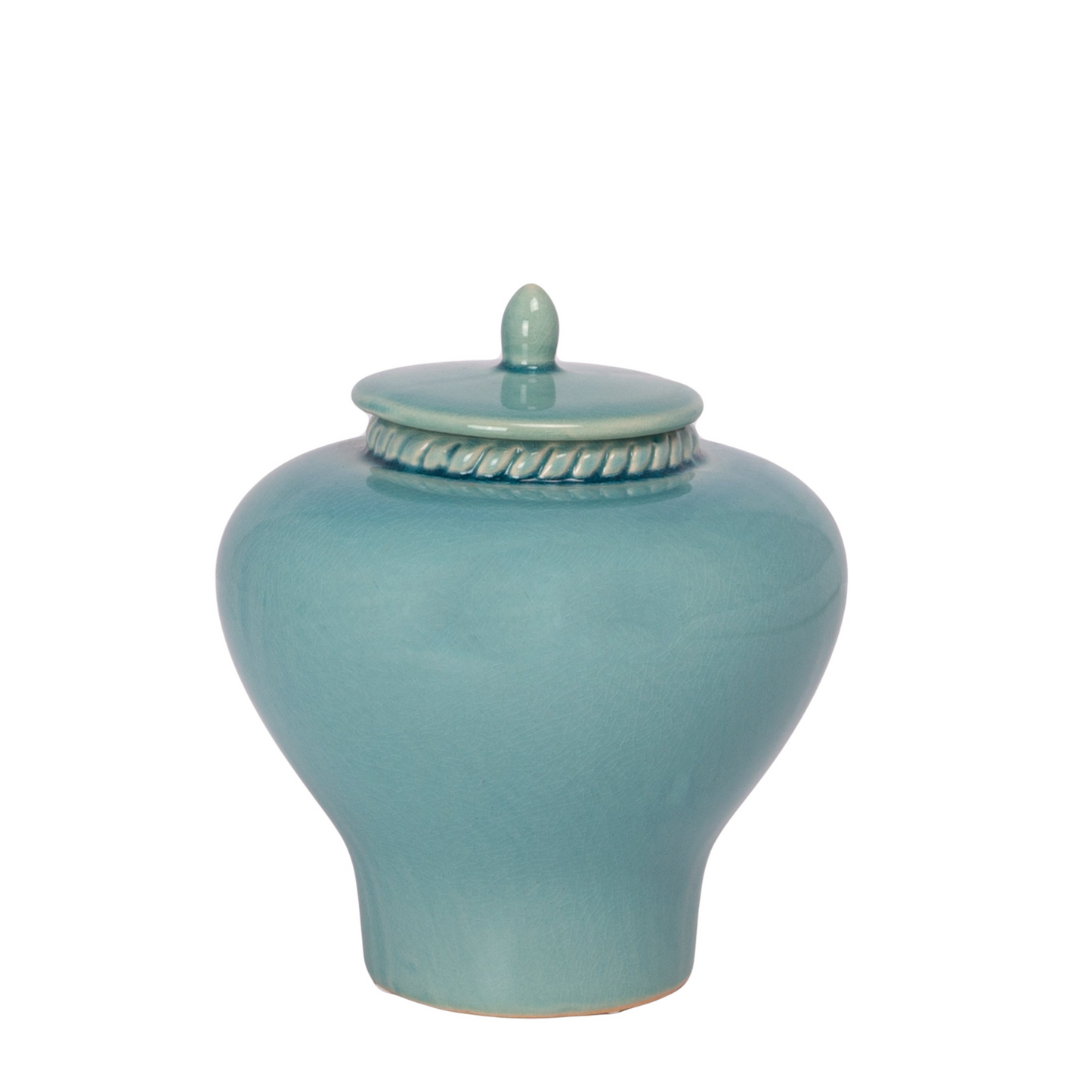 Diona Ceramic Chinoiserie Ginger Temple Jar
