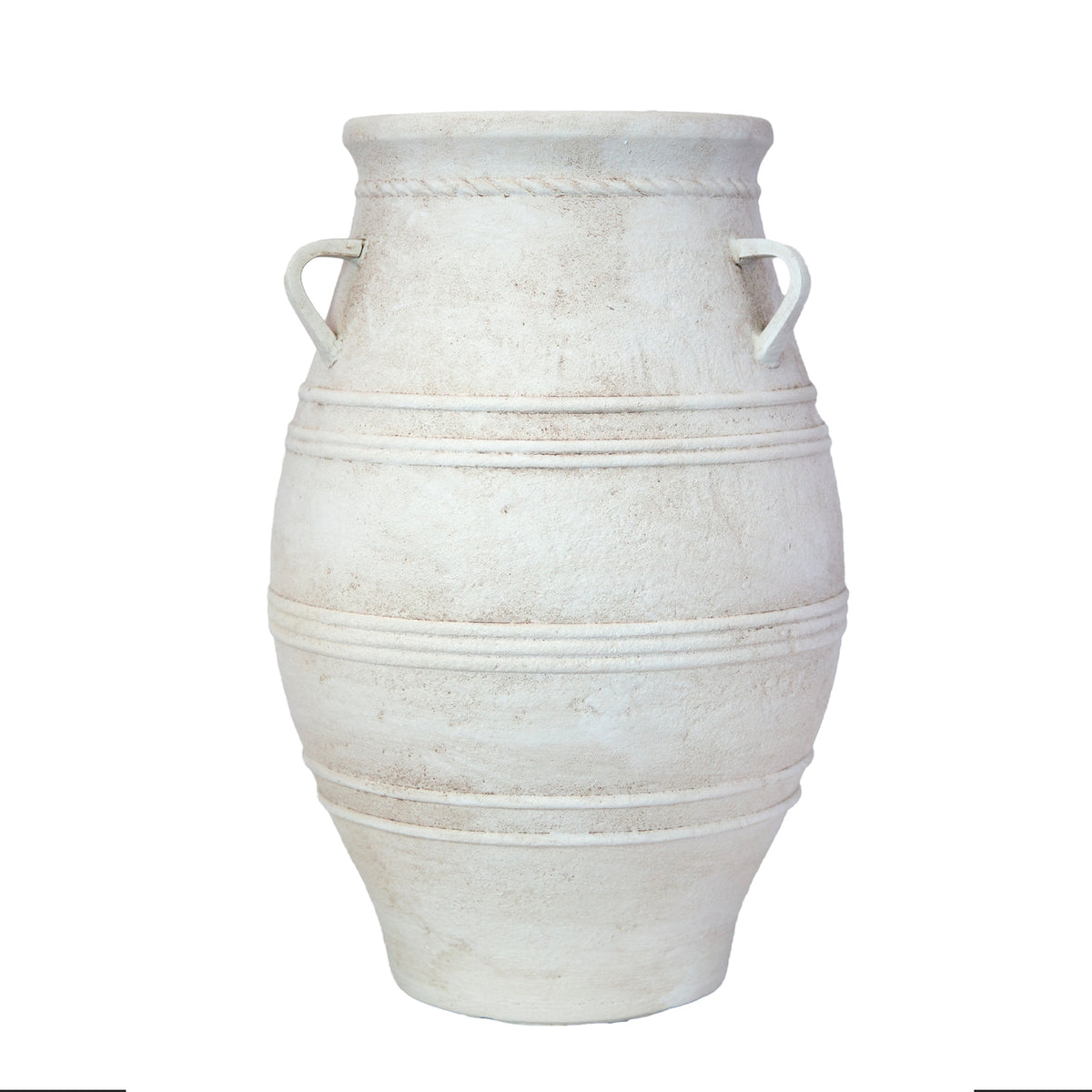 Arina Bulbous Amphora Planter with Loop Handles