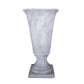 Misu Classic Fiberglass Urn Planter with Pedestal