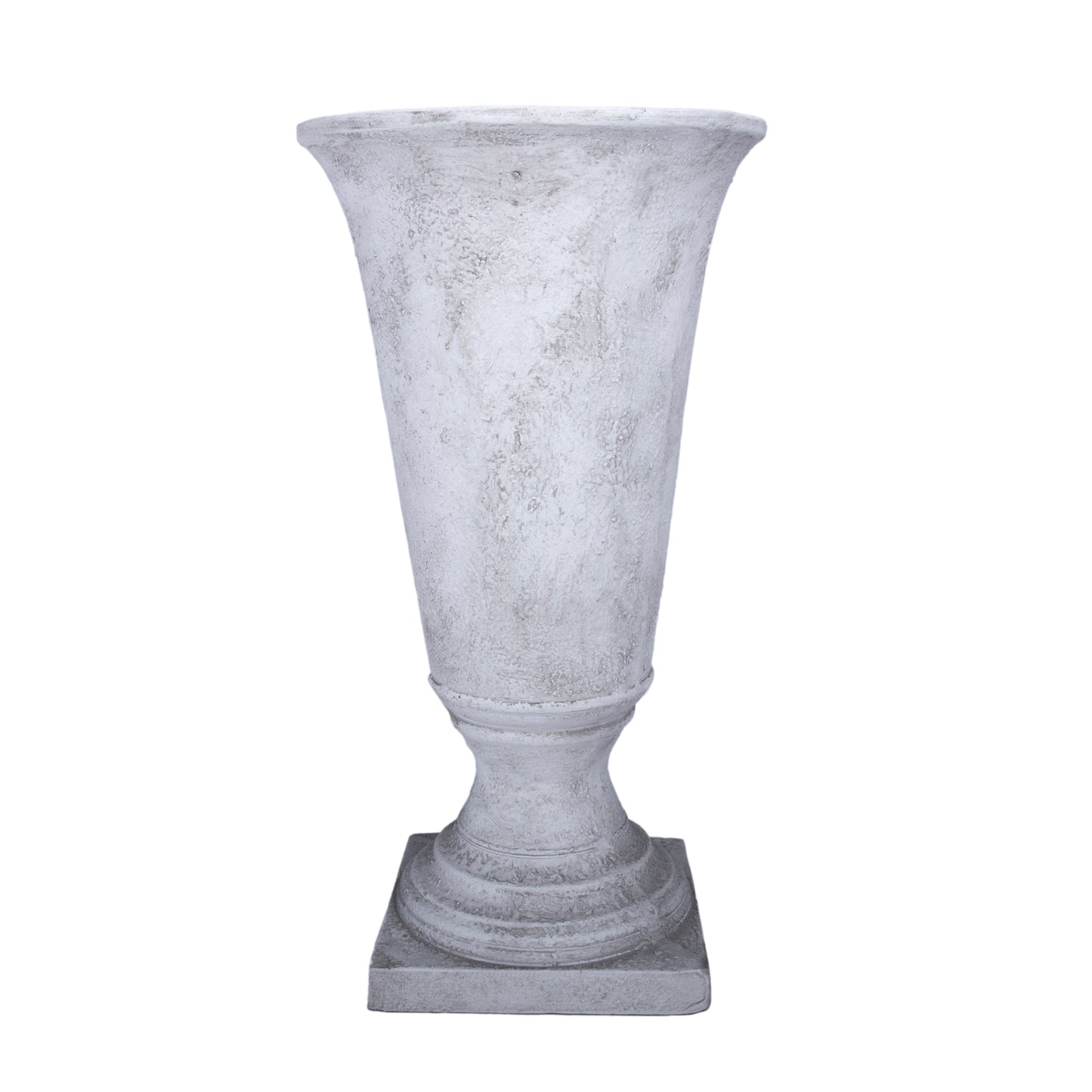 Misu Classic Fiberglass Urn Planter with Pedestal