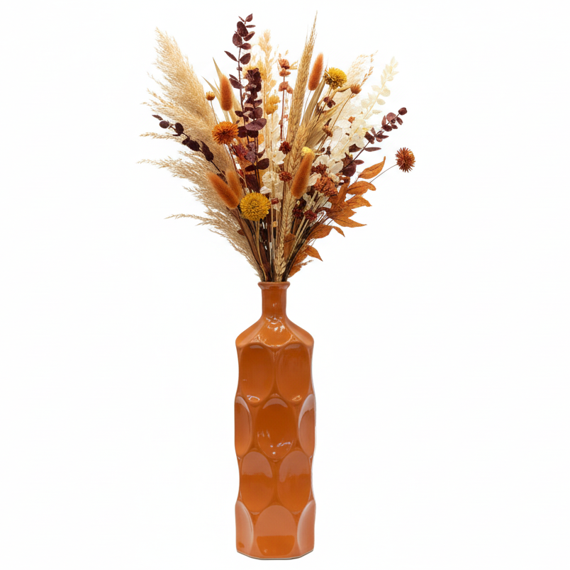 Dotty Ceramic Bottle Vases