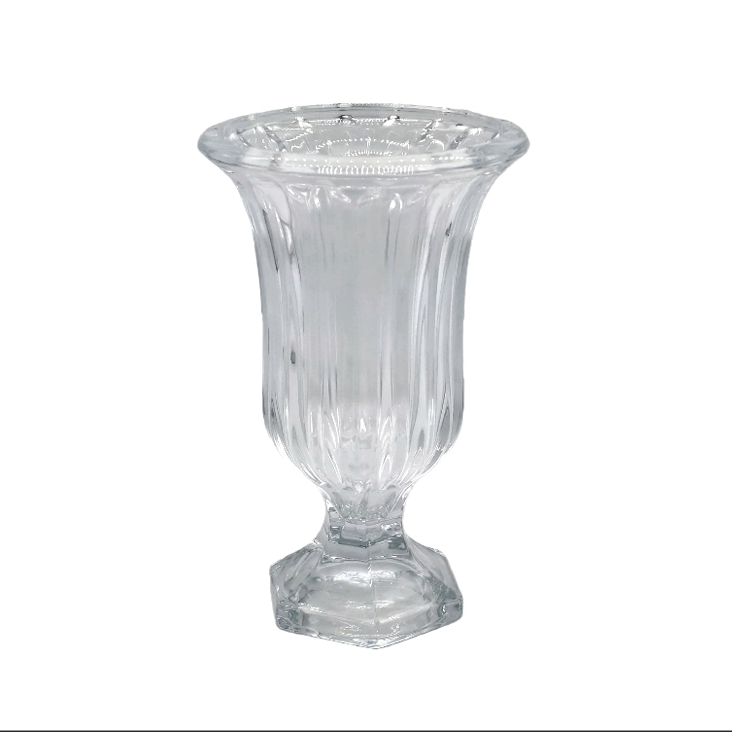 Femi Machine-Made Glass Urn Vase