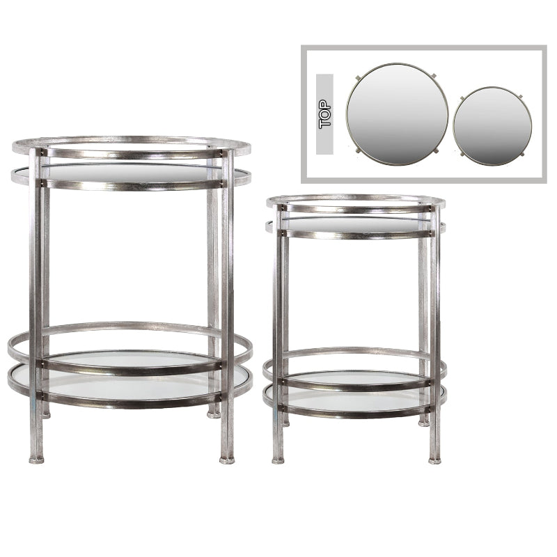 Azel Metal Round Table Set