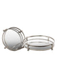 Lainey Metal Round Tray Set
