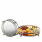 Lainey Metal Round Tray Set