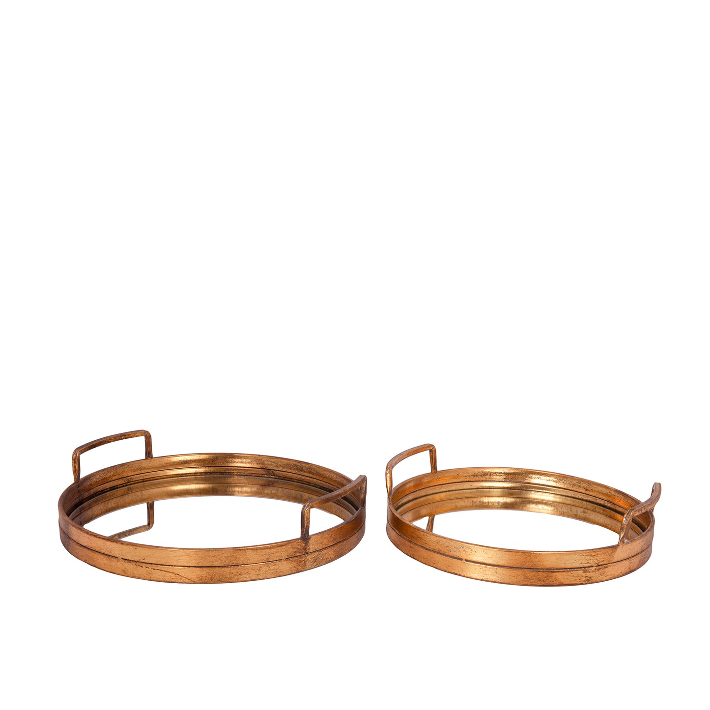 Anisa Iron Metal Tray Set