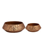 Solis Gold Metal Planter Set (Set of 2)