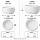 Alera Ceramic Round Planter