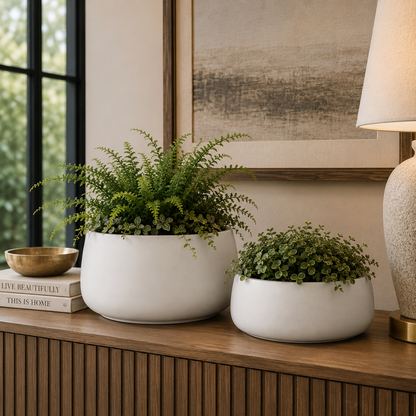 Alera Ceramic Round Planter