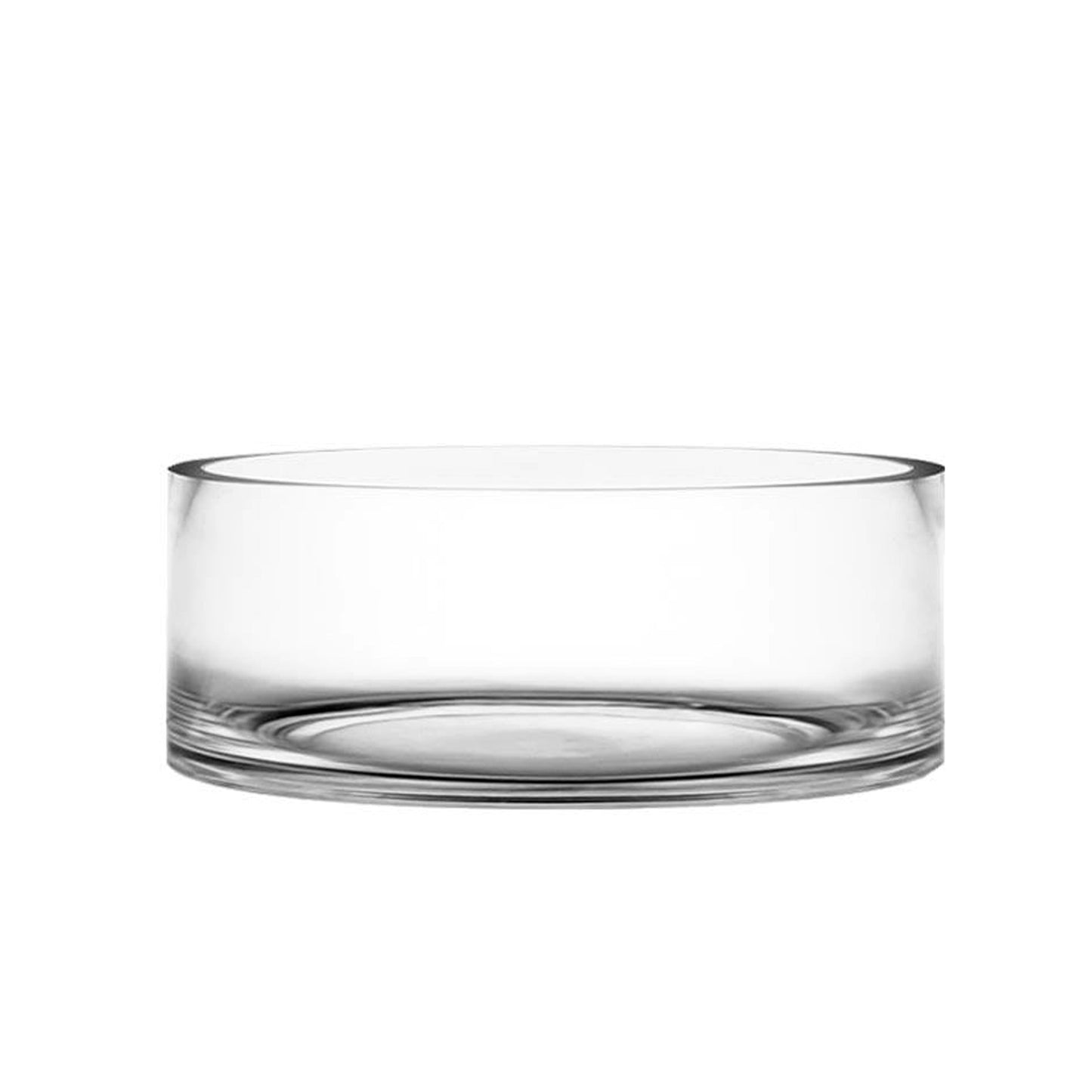 Cylinder Clear Glass-Urban Trends Collection-Clear-12x12x5-Urban Trends Collection