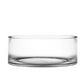 Orion Wide Clear Glass Cylinder Vase