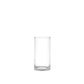 Silvon Clear Glass Cylinder Vase