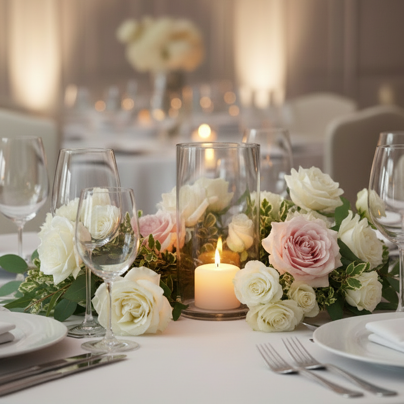 Miri Clear Glass Cylinder Vase