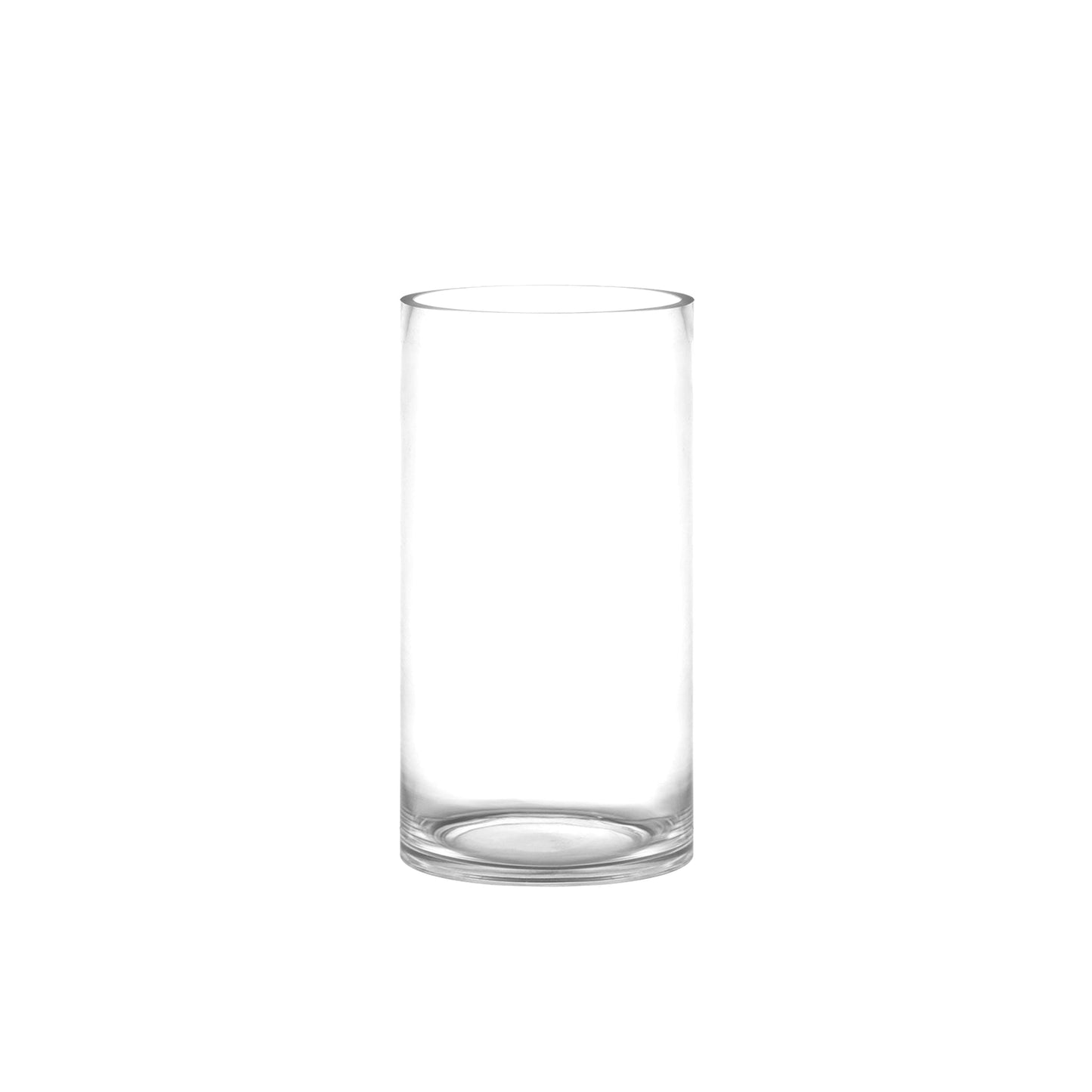 Jace Clear Glass Cylinder Vase