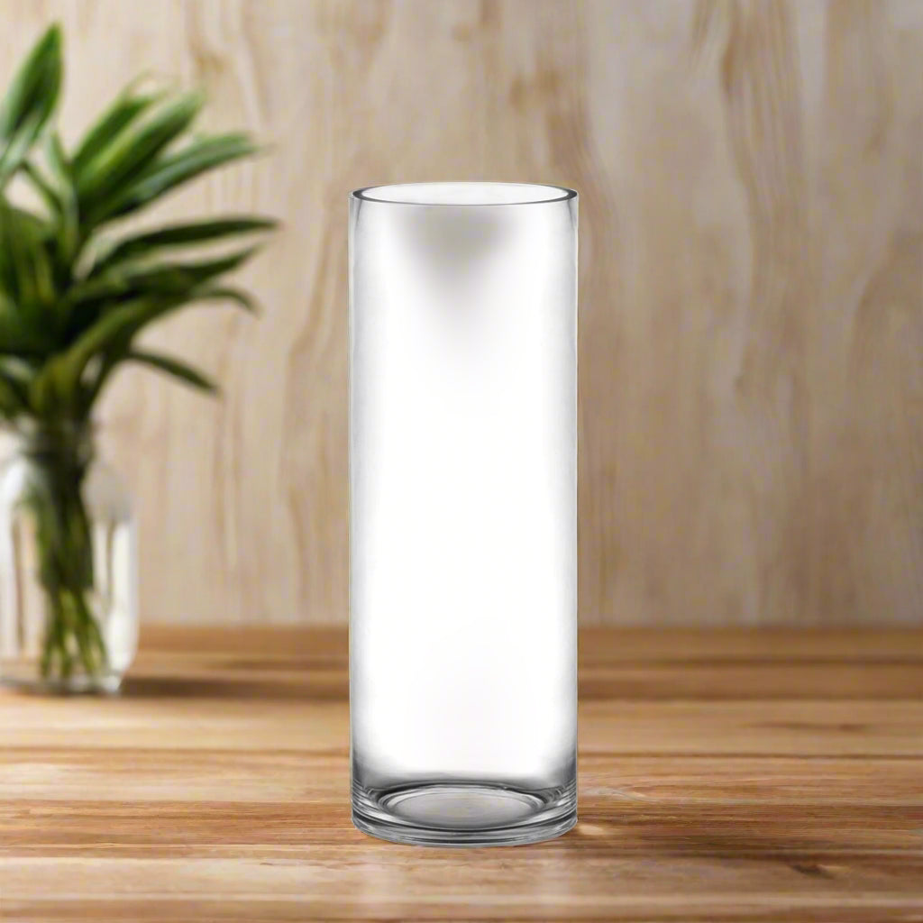 Cylinder Clear Glass-Urban Trends Collection-Clear-6x6x16-Urban Trends Collection