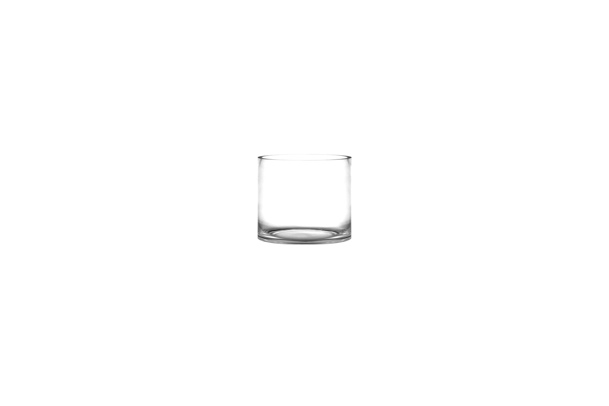 Cylinder Clear Glass-Urban Trends Collection-Clear-6x6x5-Urban Trends Collection